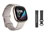 Fitbit Oferta Incluye el Smartwatch Sense con Herramientas de la Salud del corazón, y una Correa Adicional